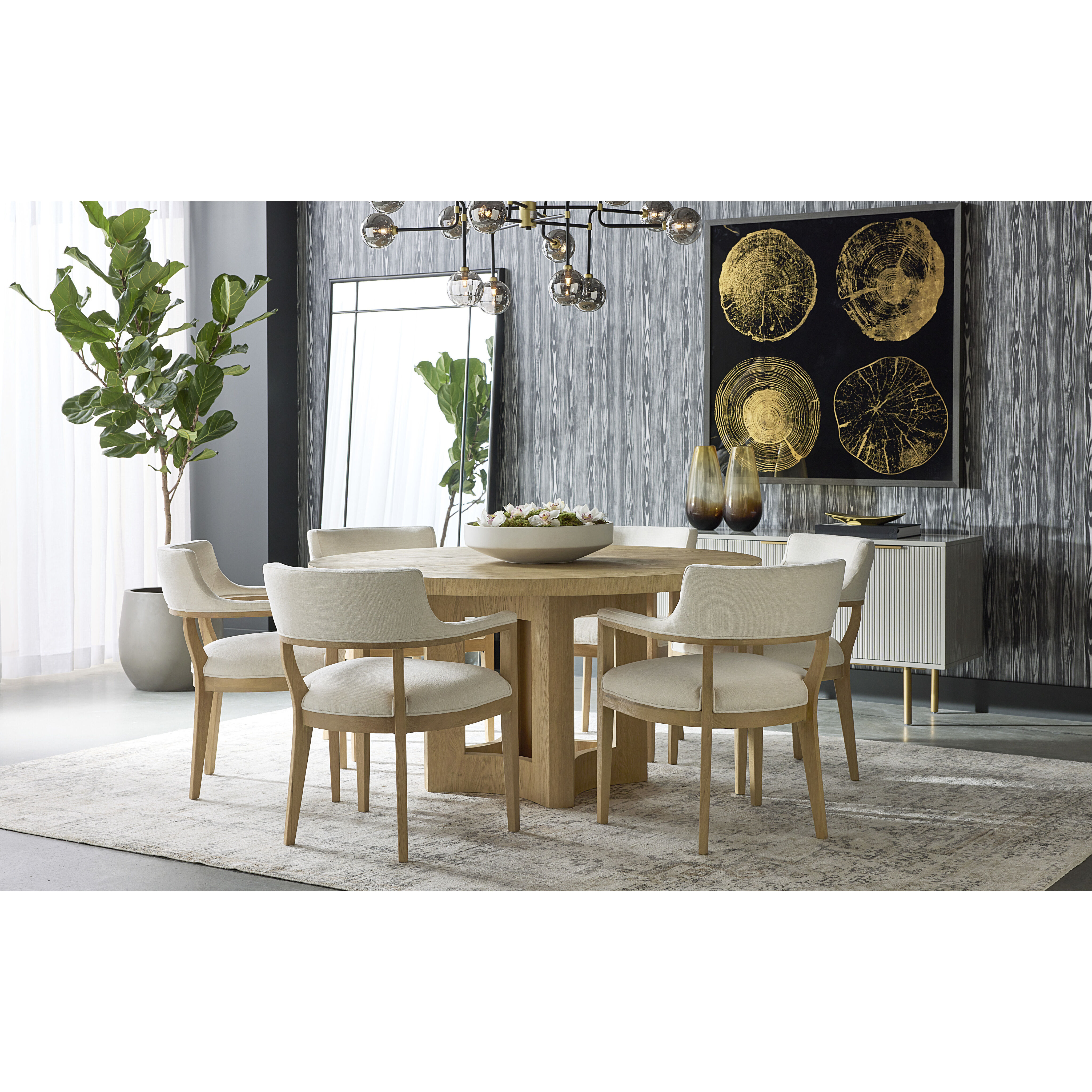 Elma 60 X 30 inch Natural Dining Table